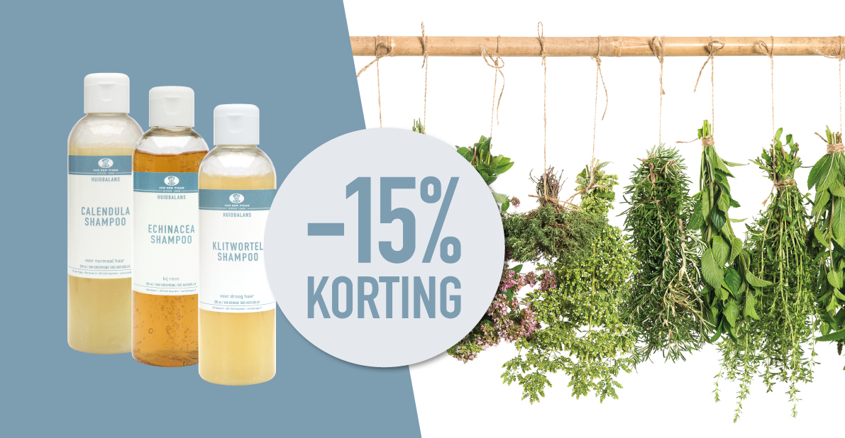 posterafbeelding aanbieding huidbalans shampoos