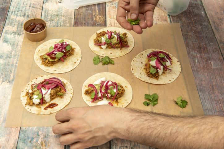 tacos's met venkelsalade