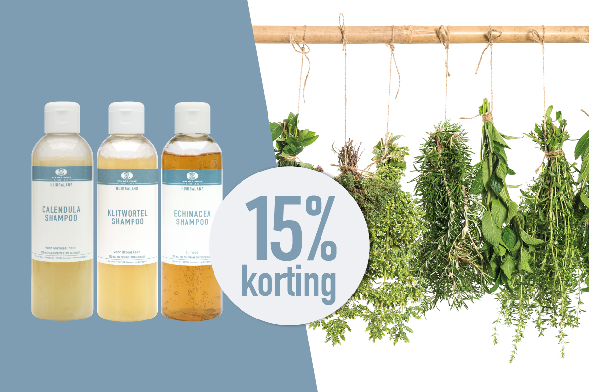 3 natuurlijke shampoos aanbieding