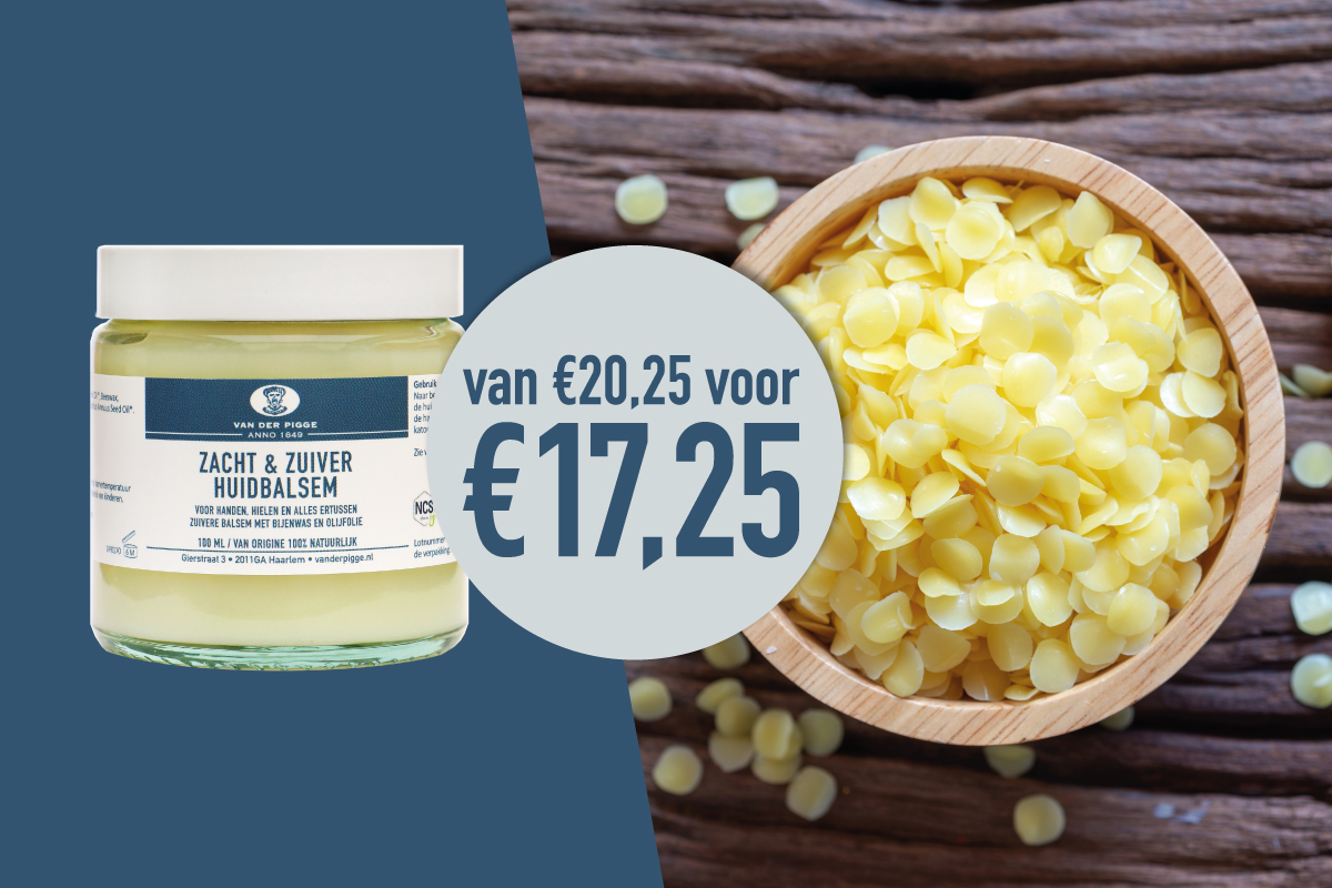 posteraanbieding zacht & zuiver huidbalsem