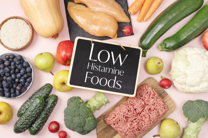 histamine-intolerantie voeding die laag in histamine zit en gegeten kan worden