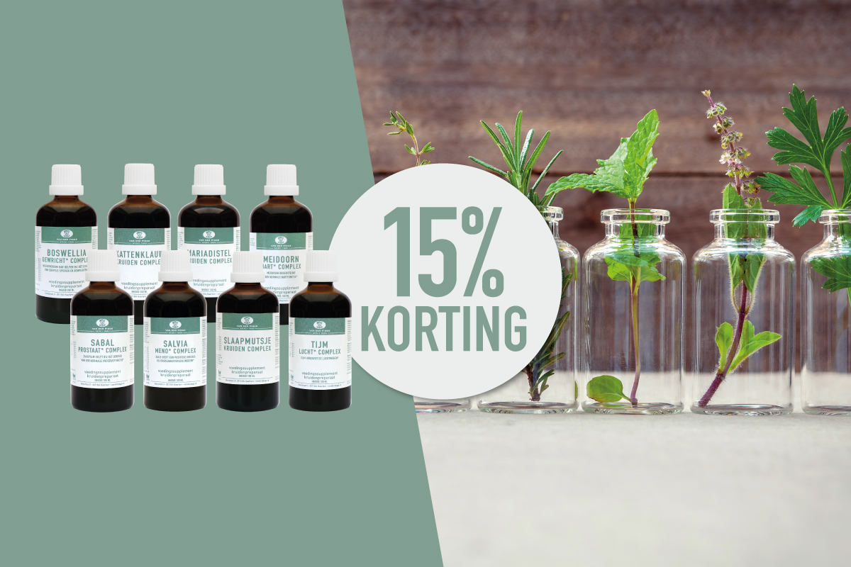 aanbieding kruiden complex tincturen